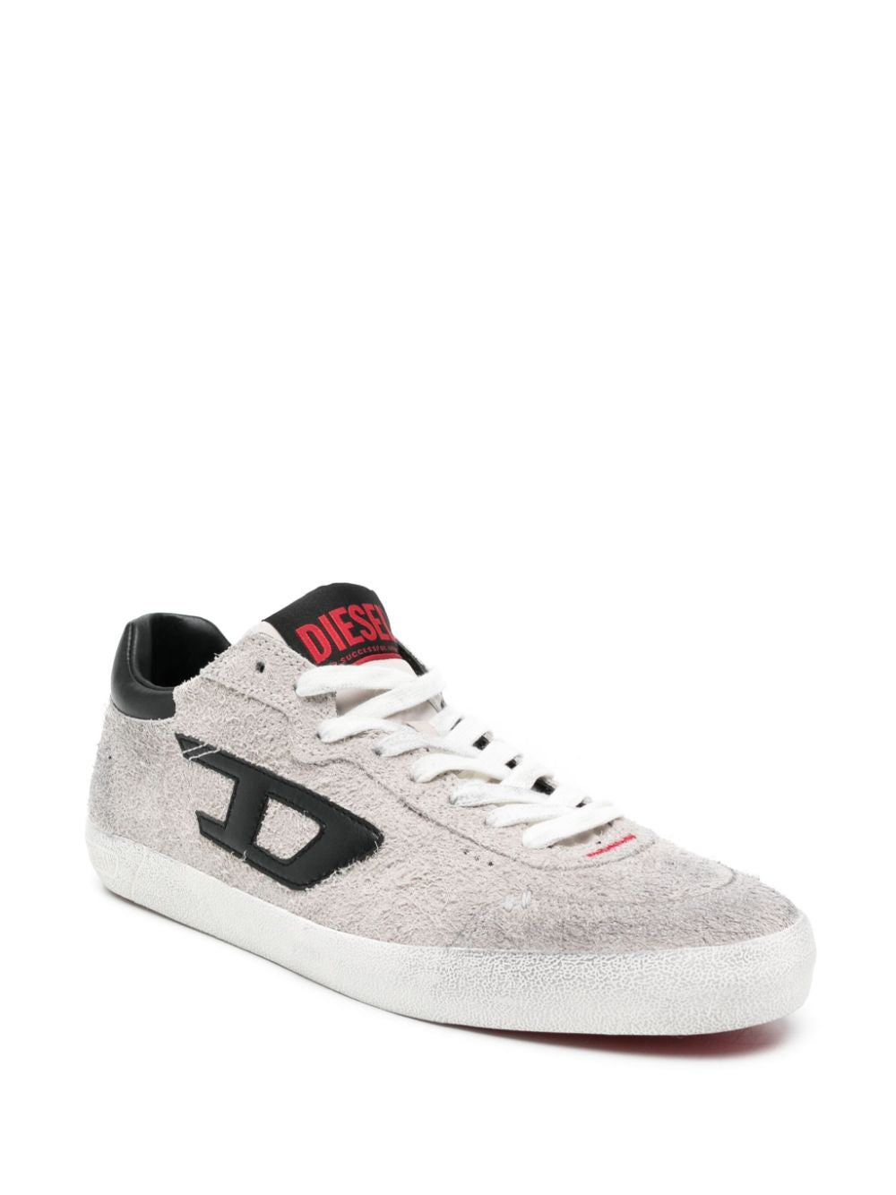 S-Leroji-Distressed Sneakers