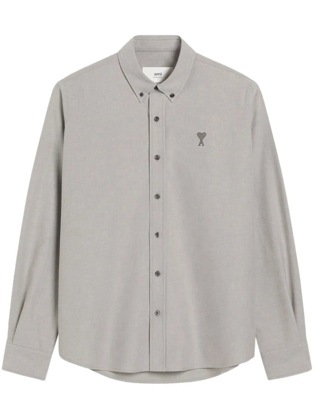 Ami De Coeur-Embroidered Button-Down Shirt