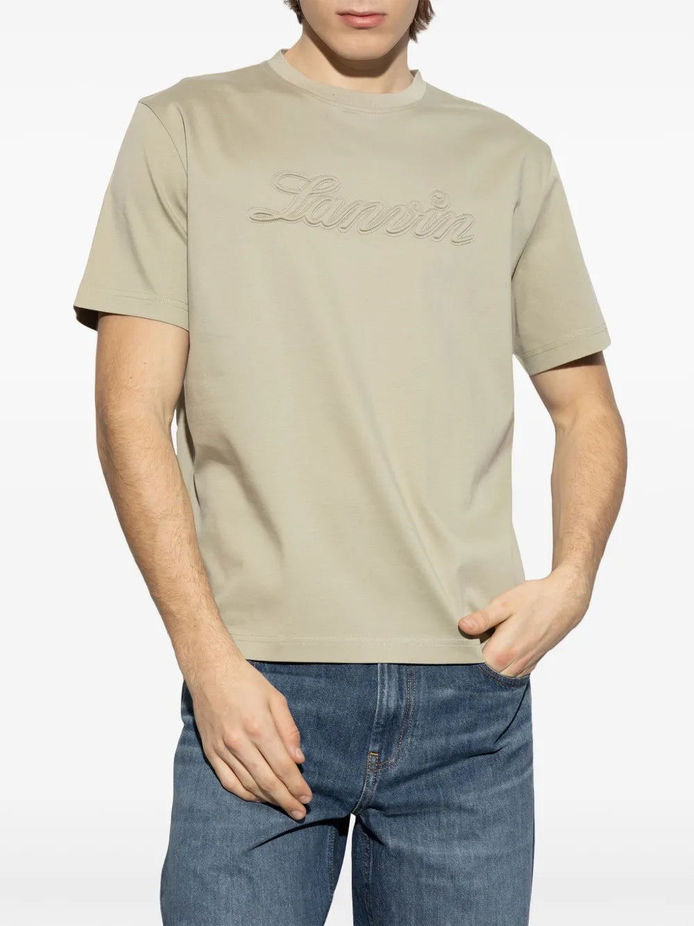 Logo-Embossed T-Shirt