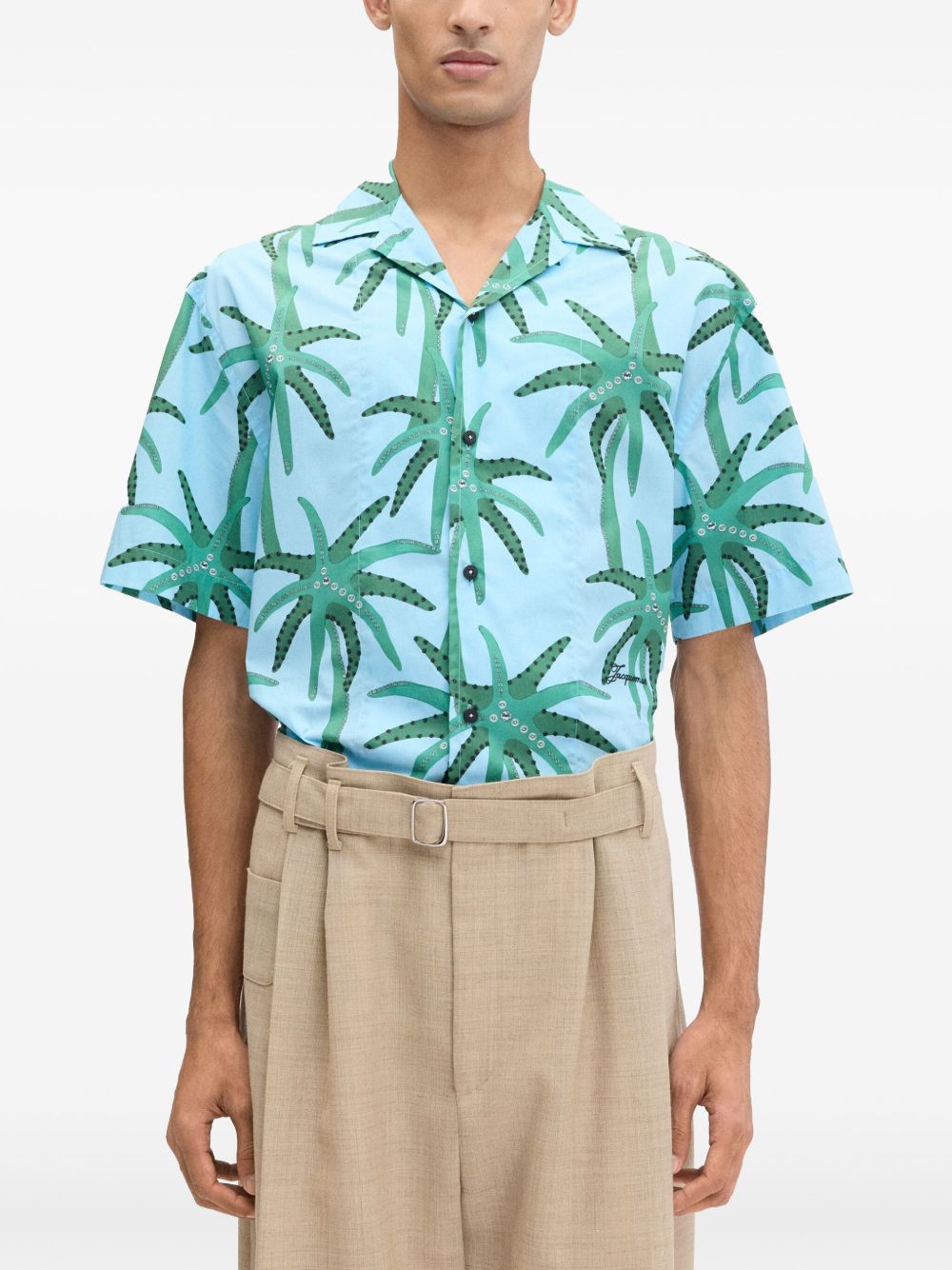 floral-print shirt 
