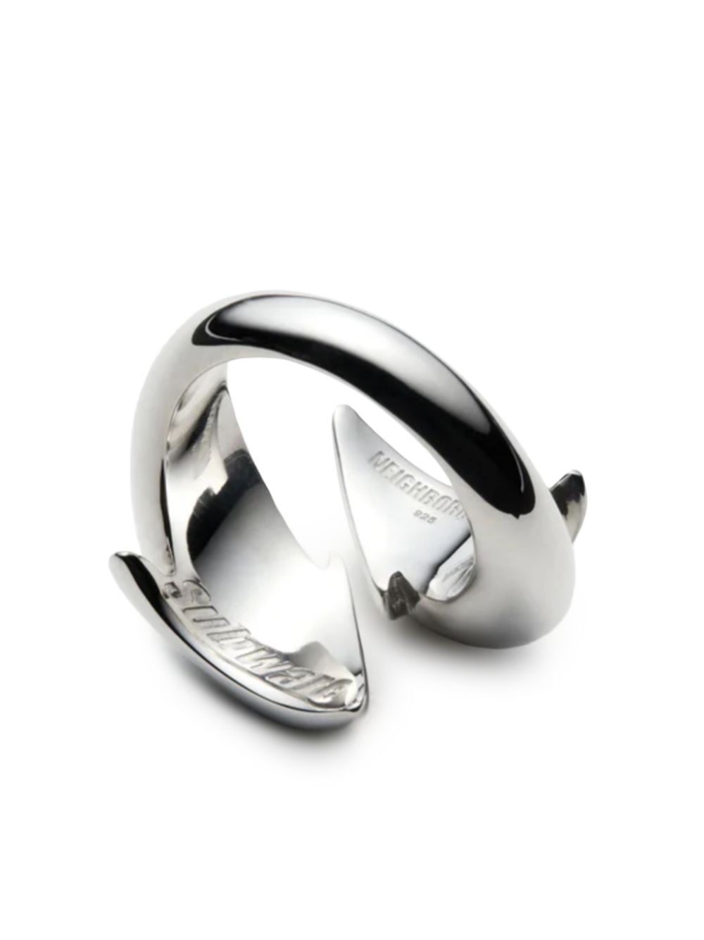 X Subware Sterling Silver Ring