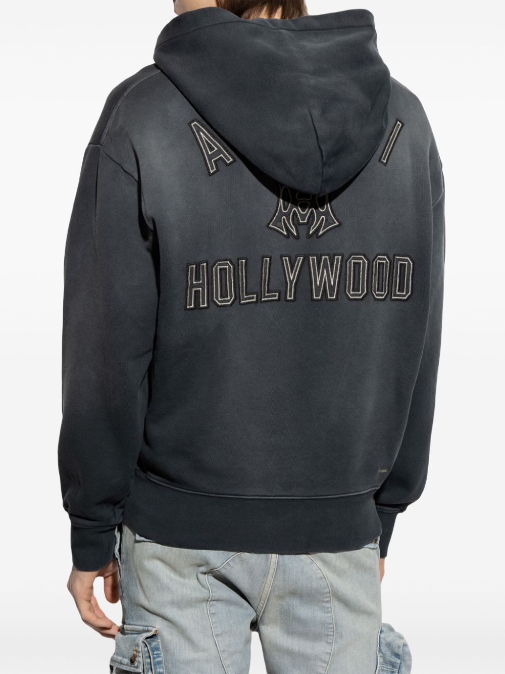 Logo-Embroidered Hoodie