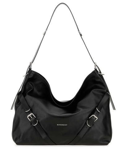 Large Leather Voyou Shoulder Bag