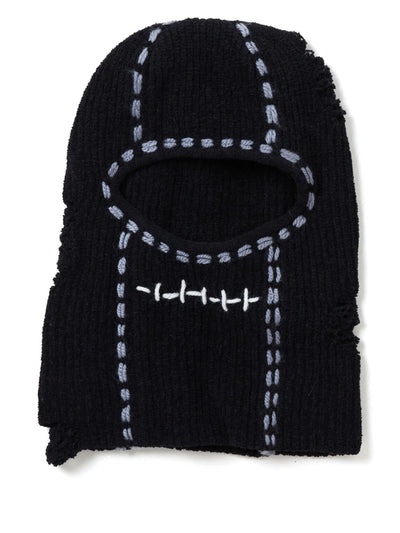 Ribbed-Knit Balaclava