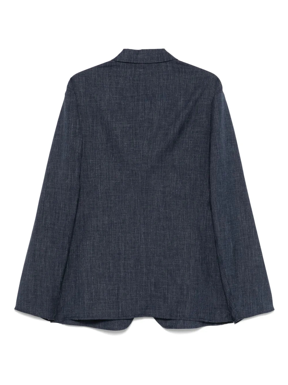 Slub-Textured Blazer