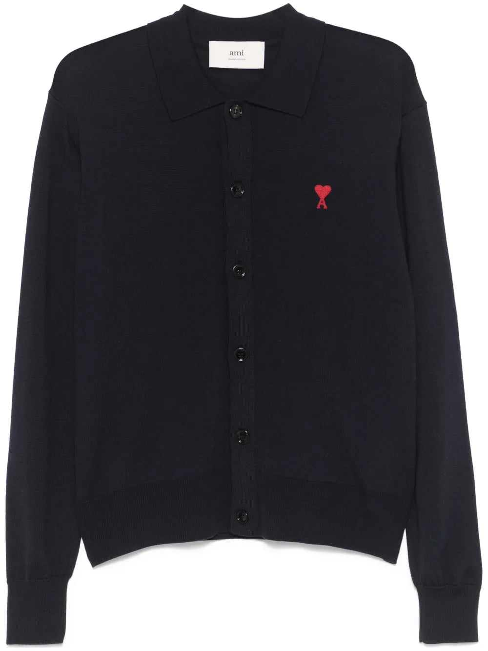 Heart-Embroiderde Polo Shirt