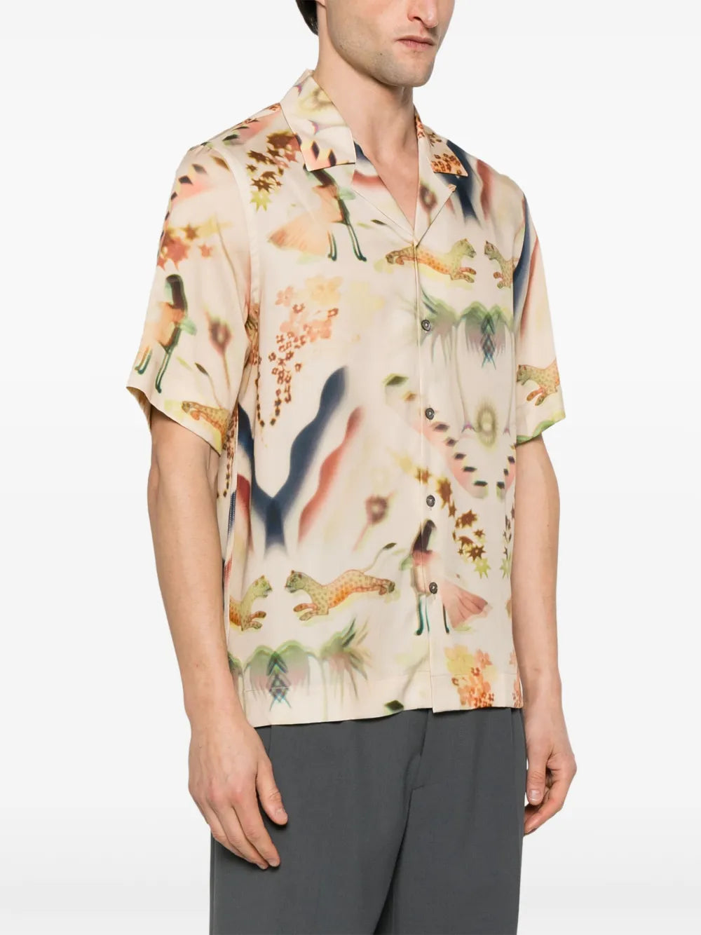 Lumiere-Print Shirt