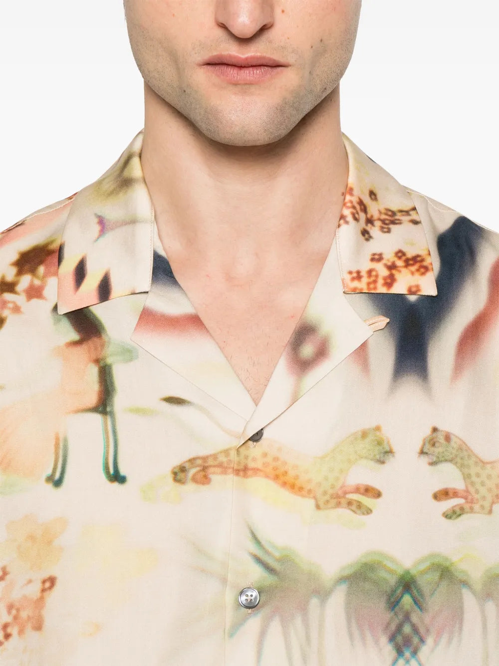 Lumiere-Print Shirt