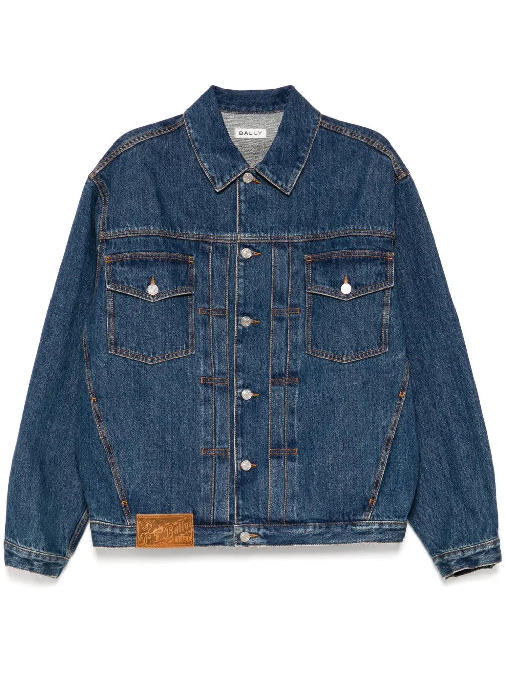 Button-Up Denim Jacket