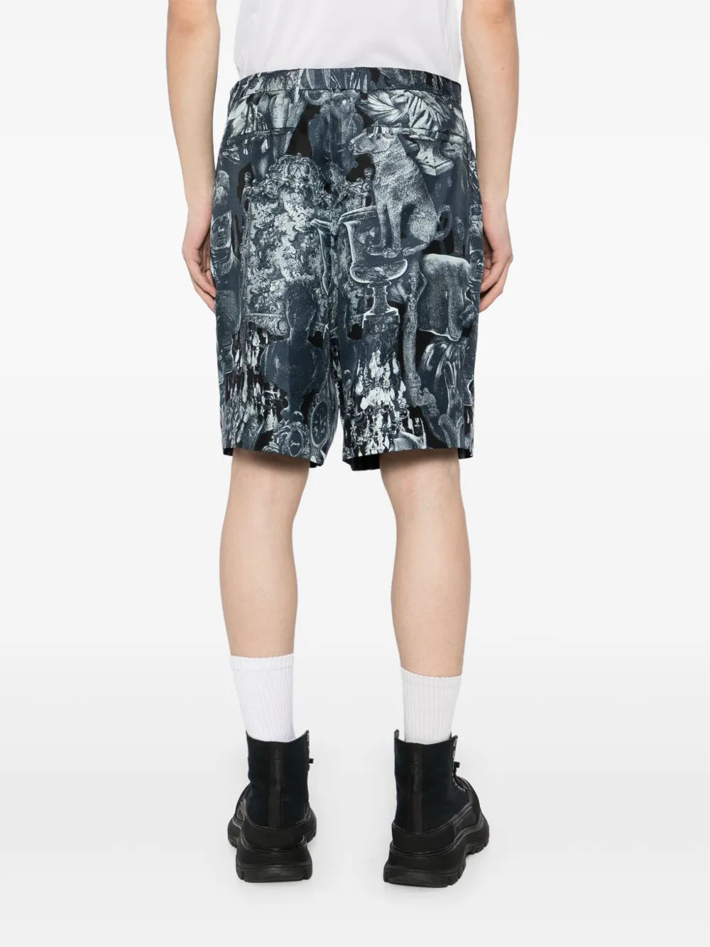 Hubert-Print Bermuda Shorts