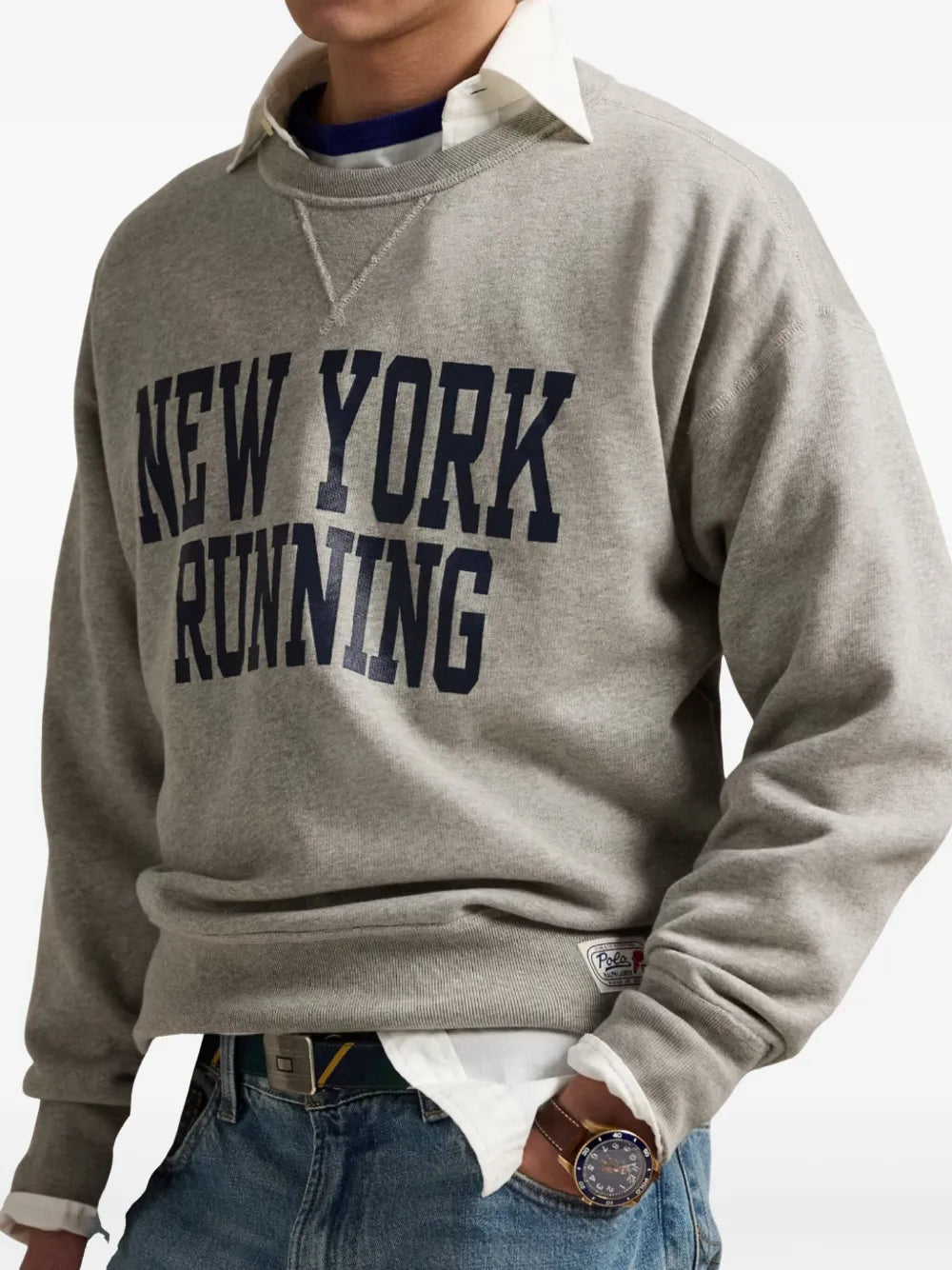 Text-Print Sweatshirt