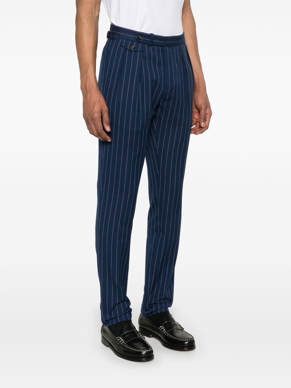striped trousers