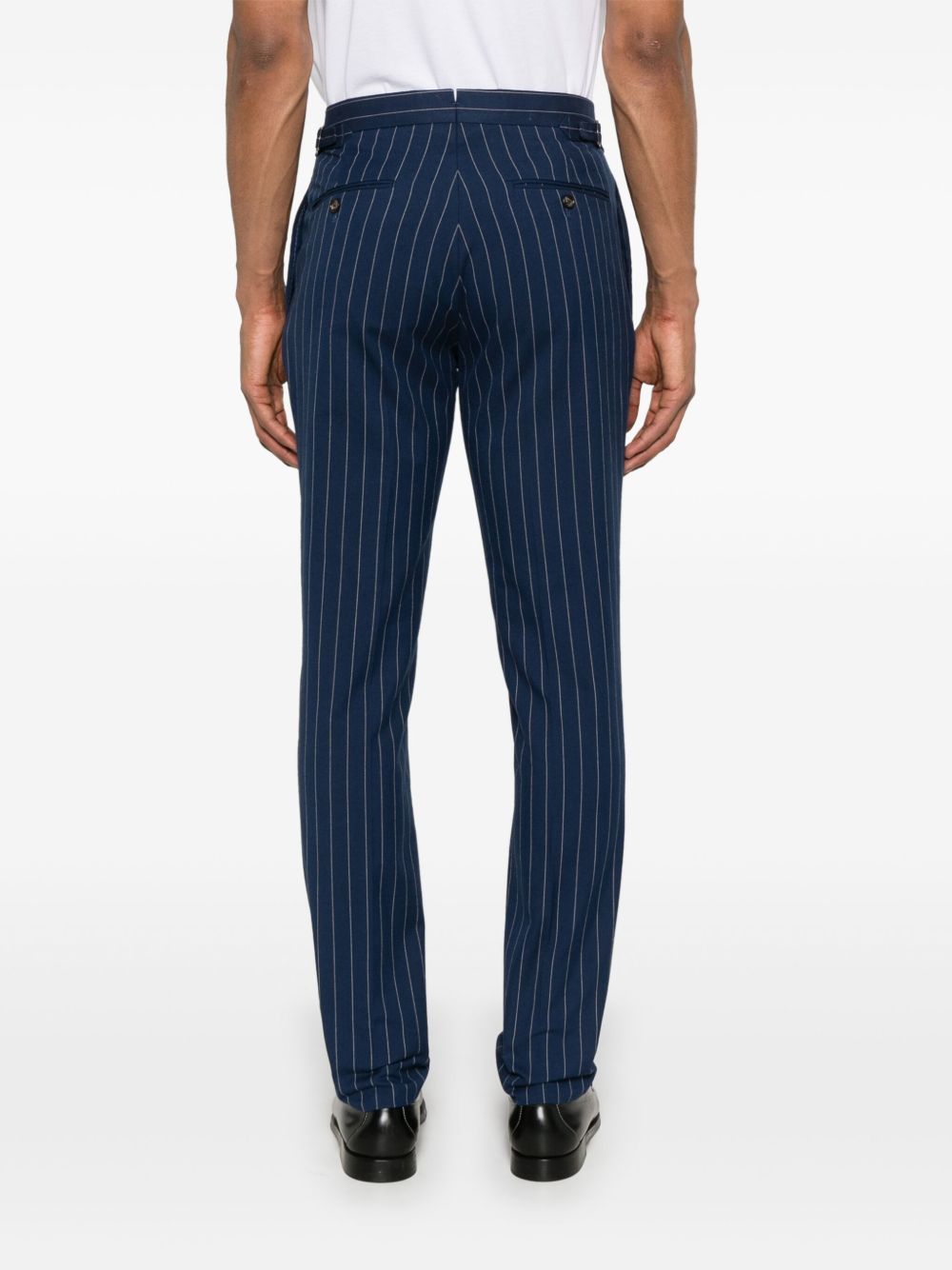 striped trousers