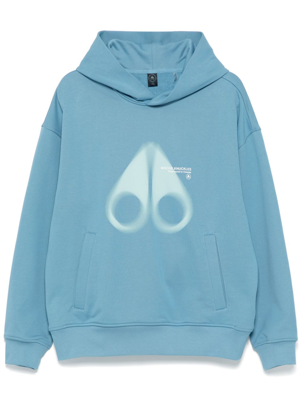 logo-print hoodie