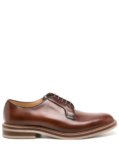 Calfskin Derby Shoes