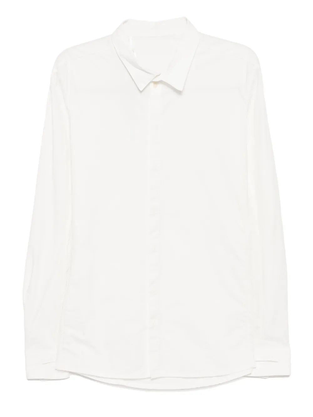 Logo Tag Cotton Shirt