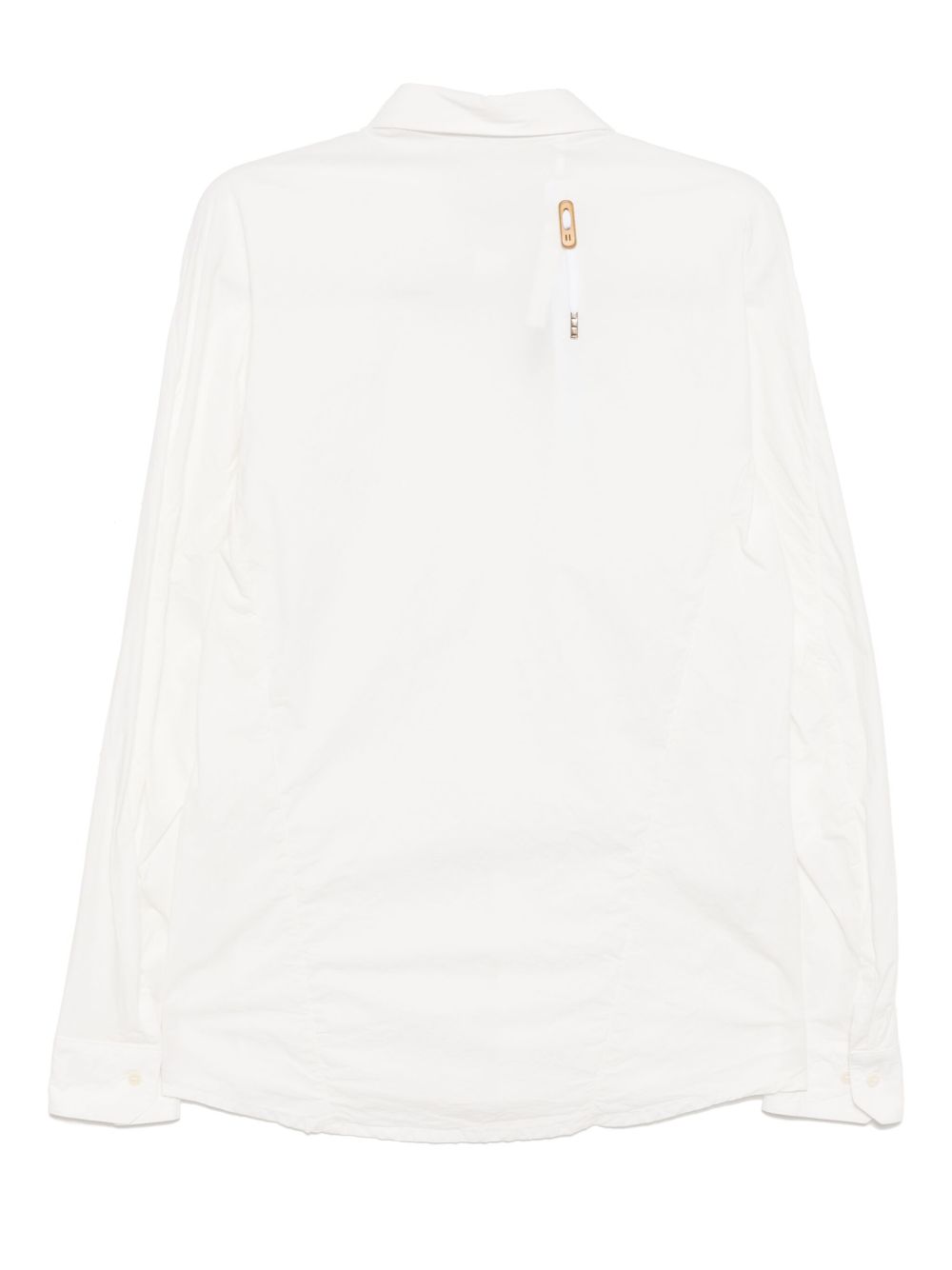 Logo Tag Cotton Shirt
