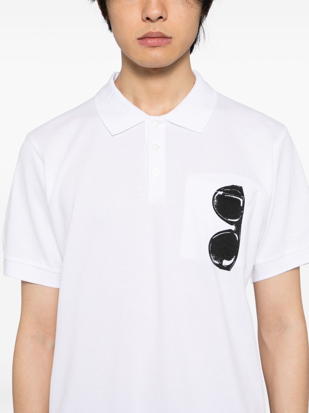 short-sleeved polo shirt
