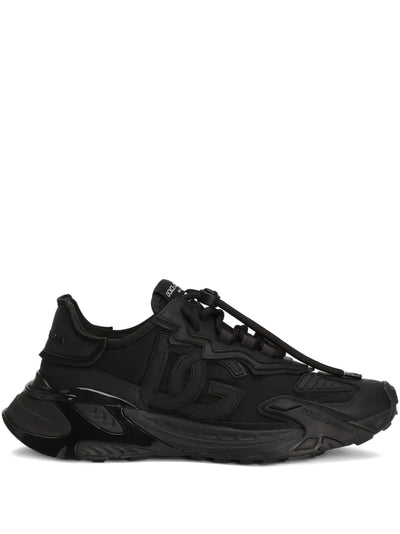 Logo-Patch Panelled Sneakers