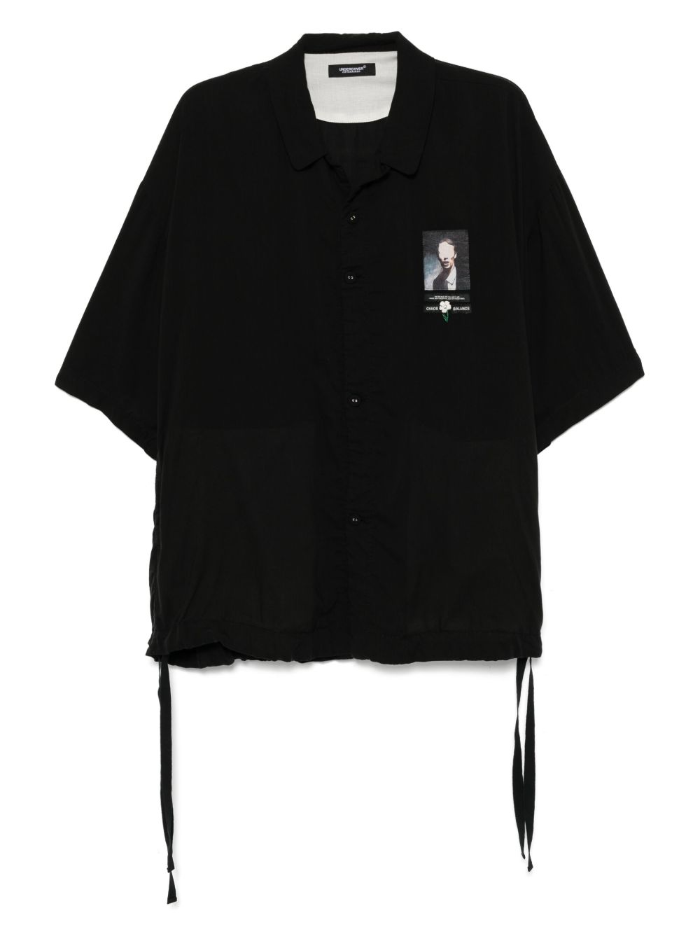 graphic-print shirt