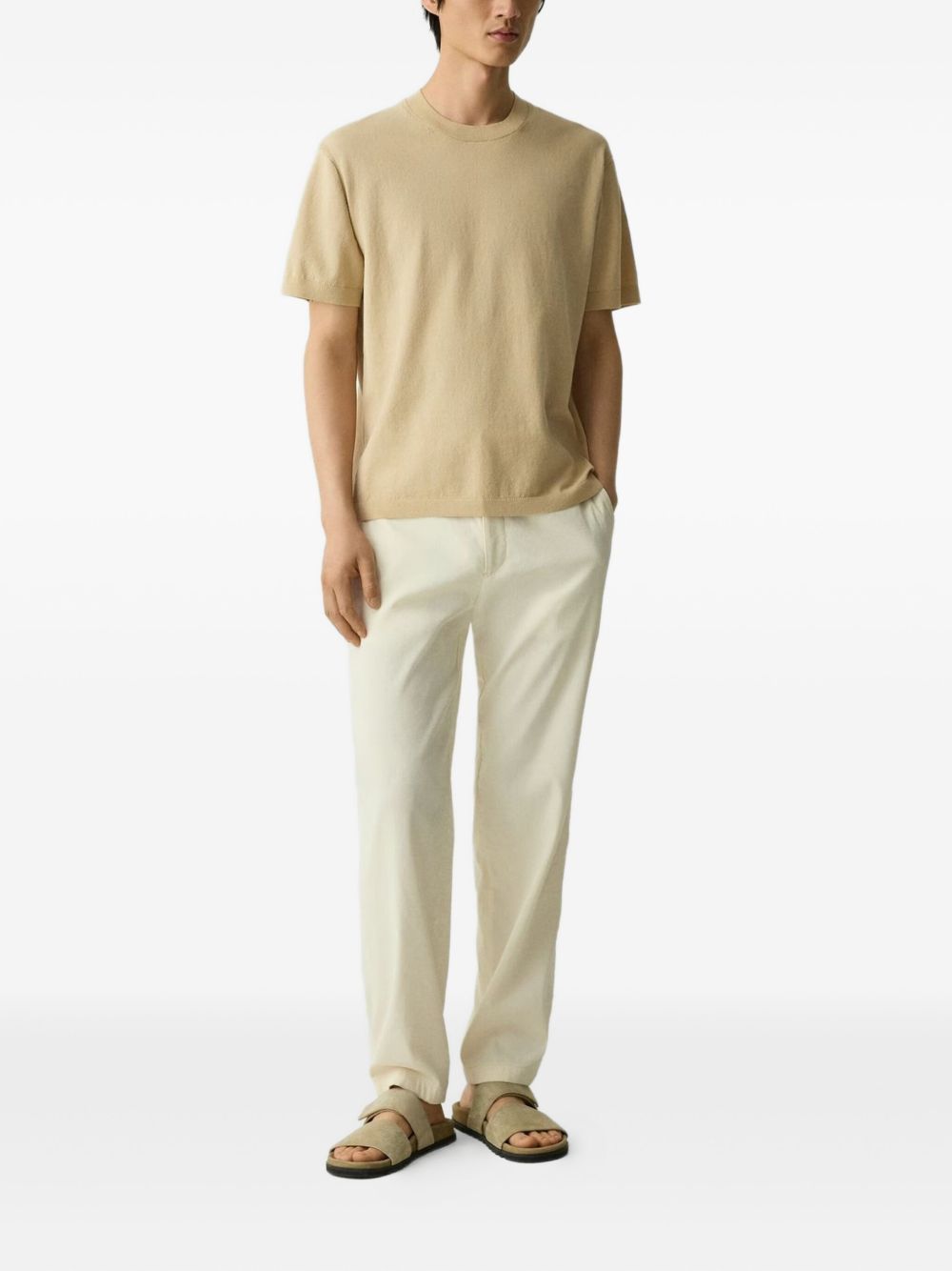 crew-neck T-shirt
