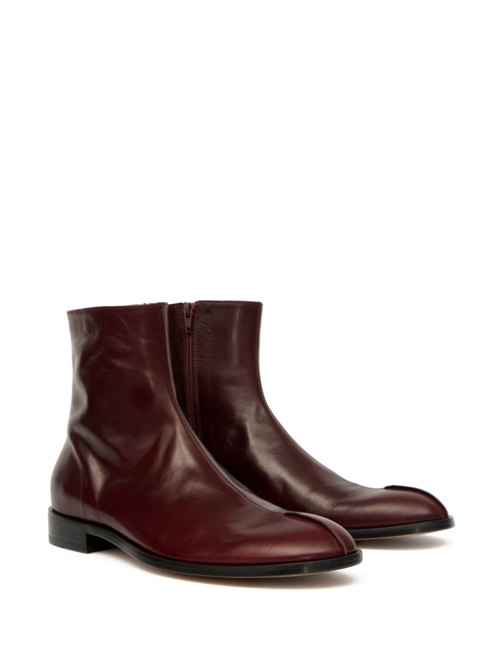 leather ankle boots