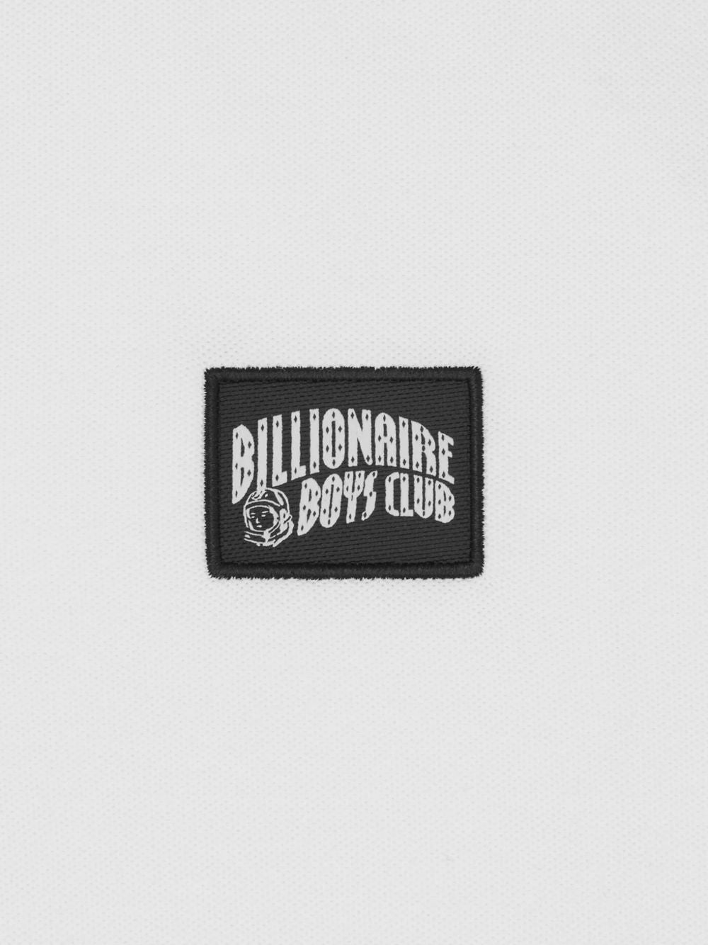 logo-patch polo shirt