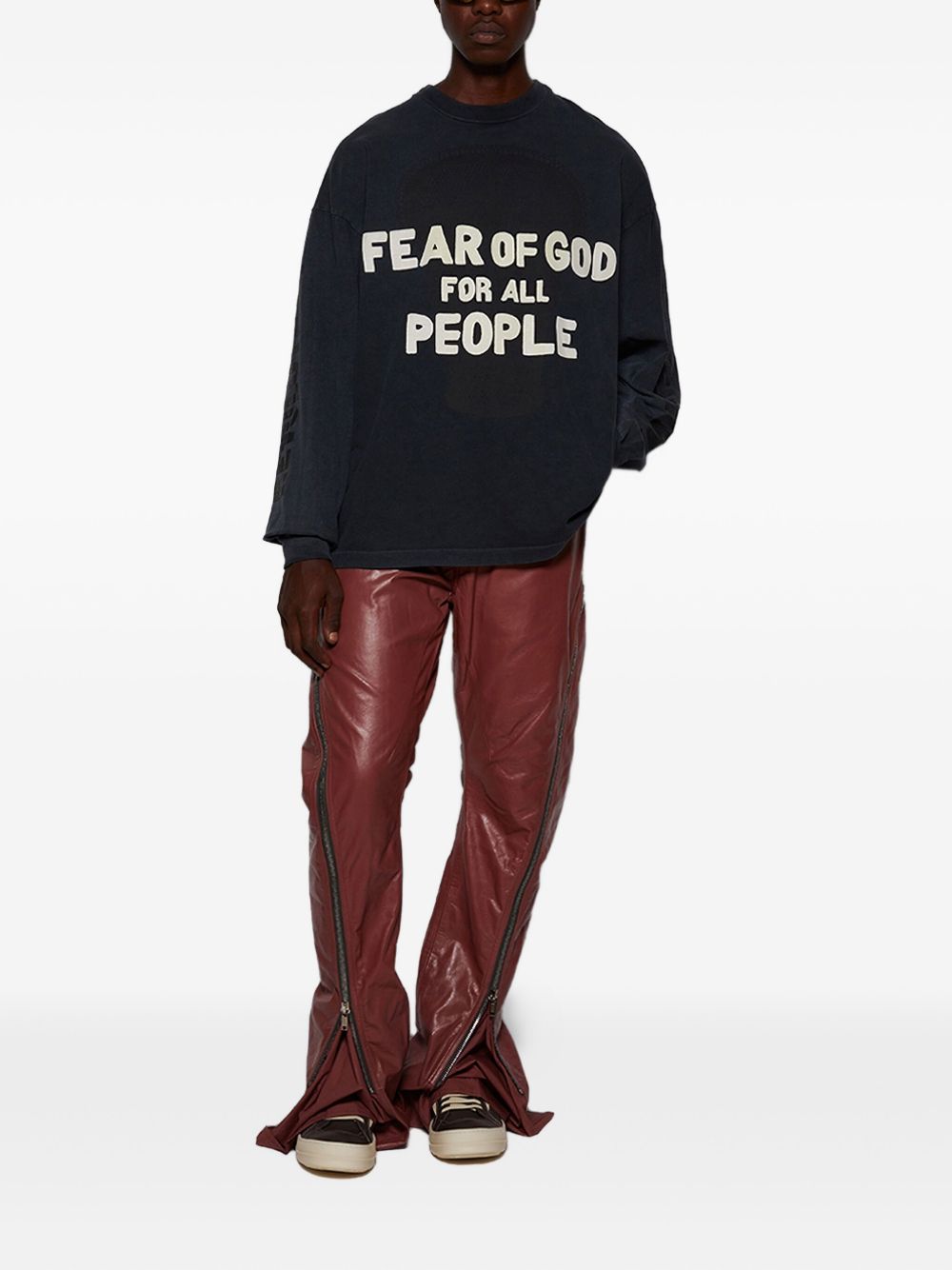 open our future long-sleeve T-shirt