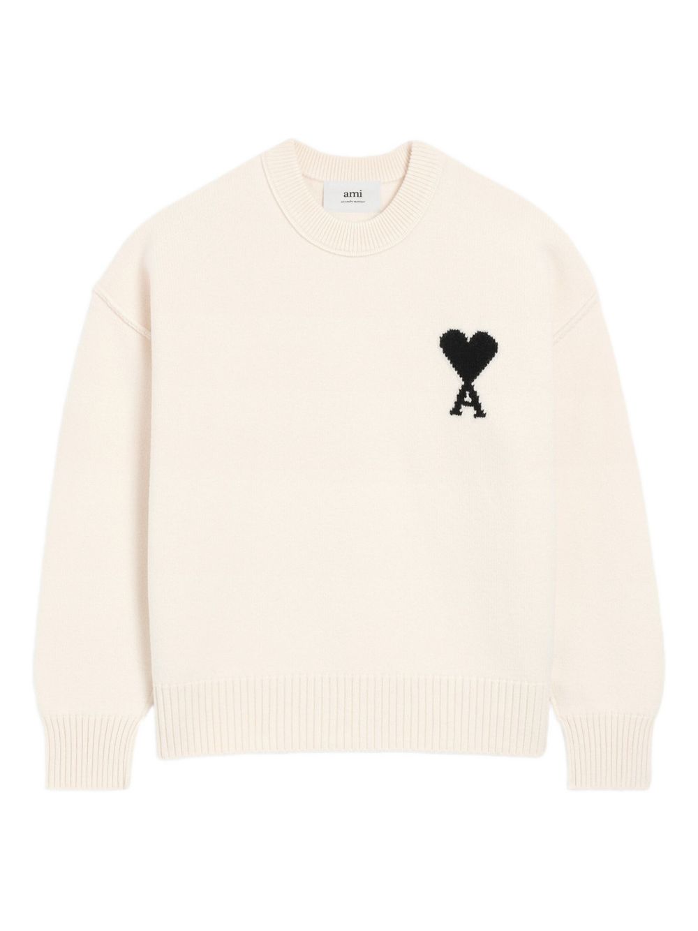 Ami De Coeur crew-neck wool sweater