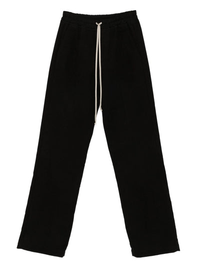Organic Cotton-Blend Straight-Leg Trousers