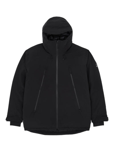 Hooded Zip-Front Jacket