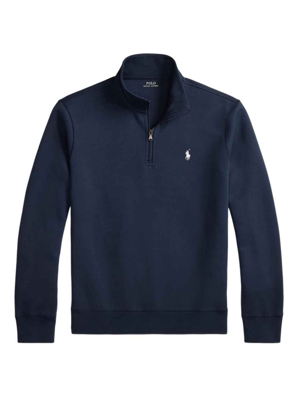 half-zip polo shirt