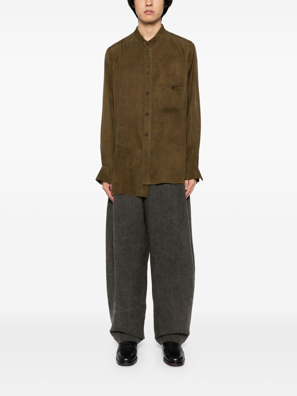 silk shirt