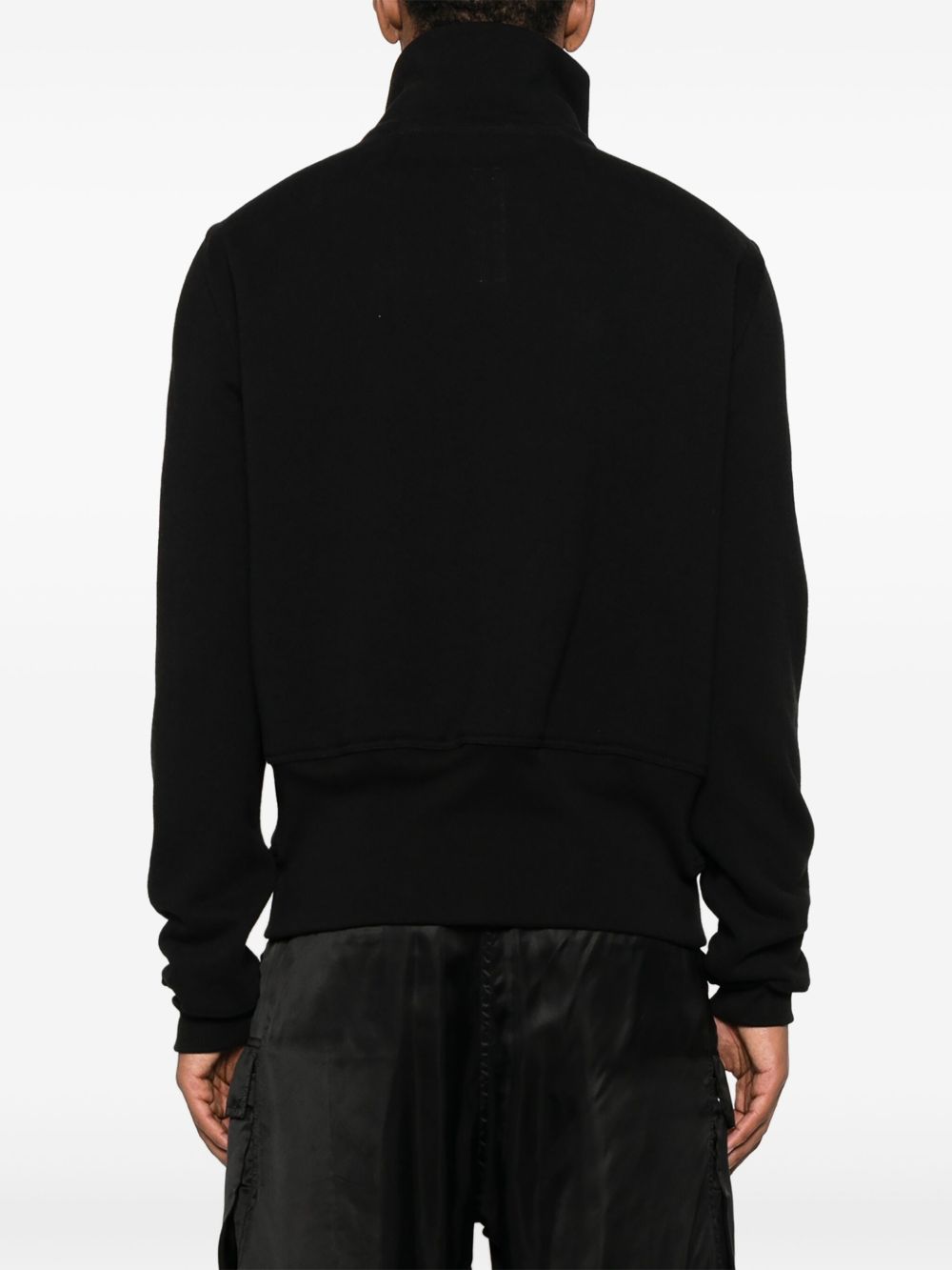 asymmetrical zip-front jacket