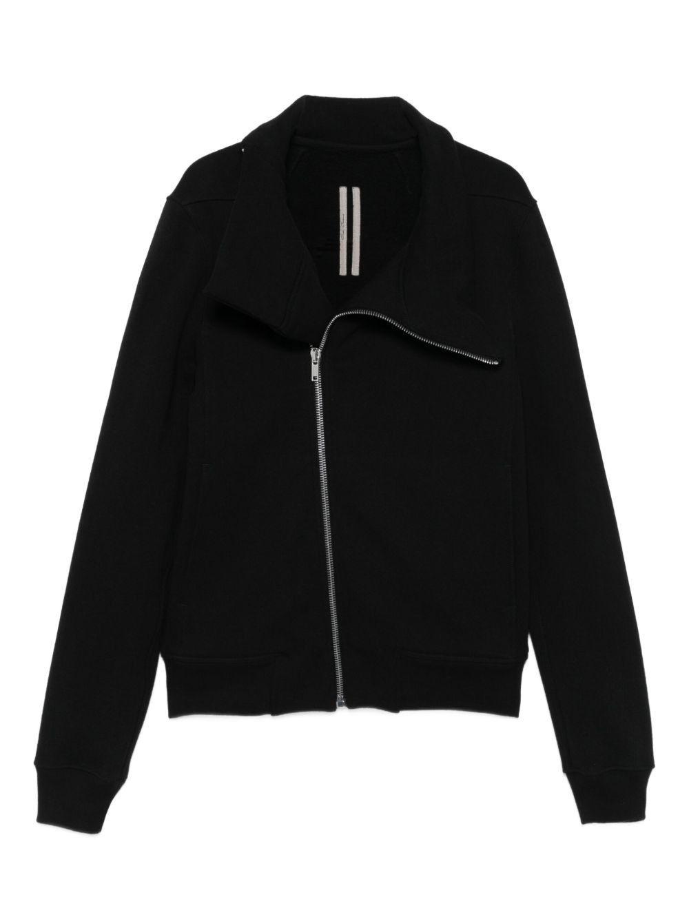 asymmetrical zip-front jacket
