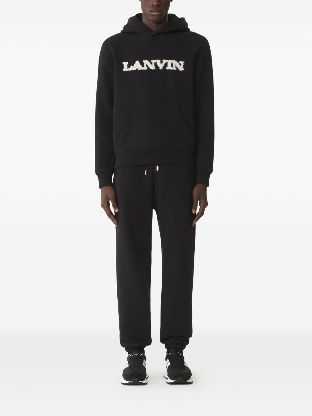 embroidered hoodie