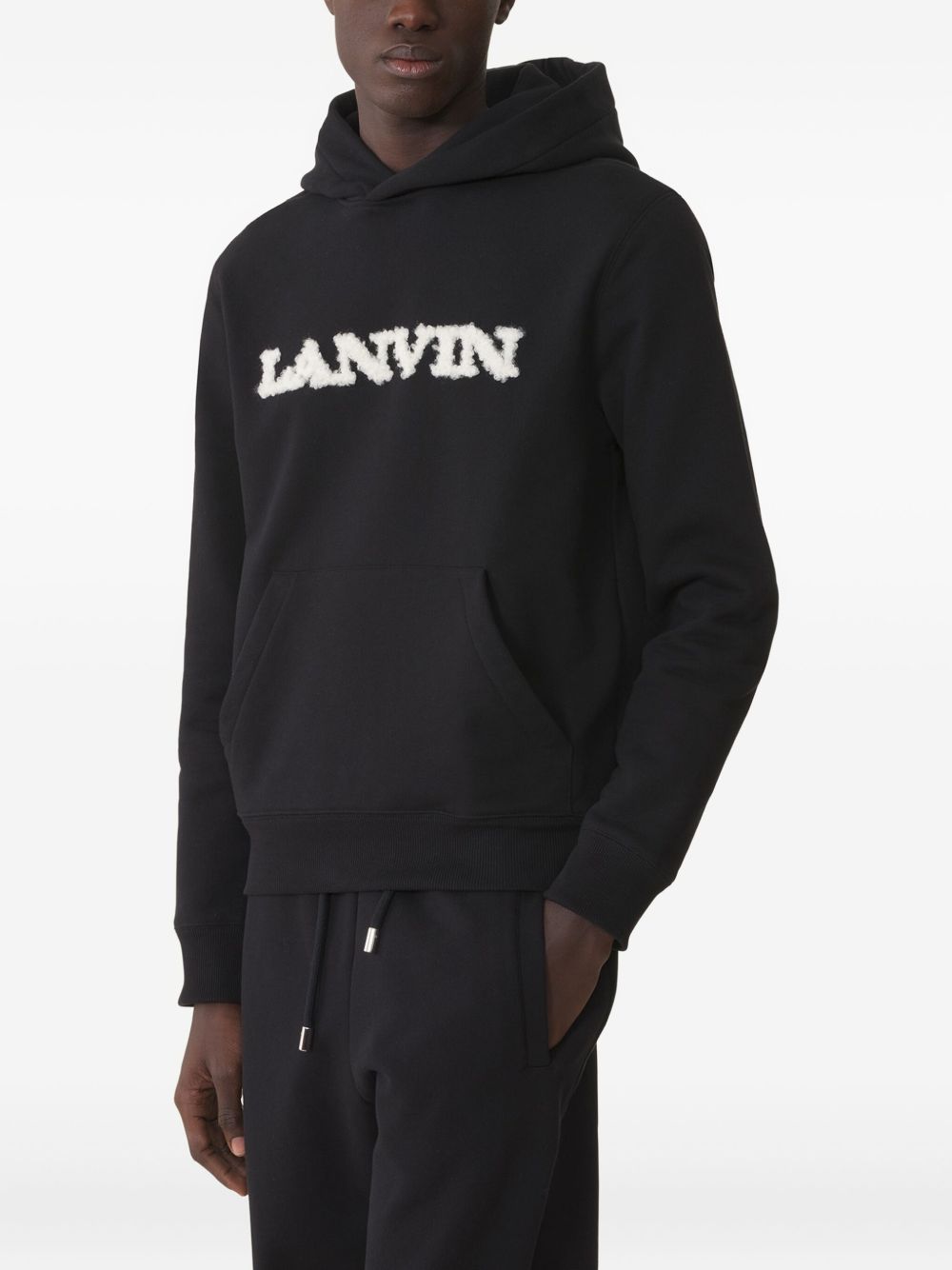 embroidered hoodie