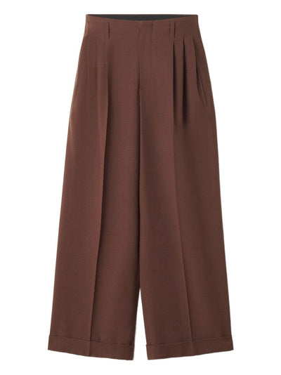 Pleated-Front Trousers