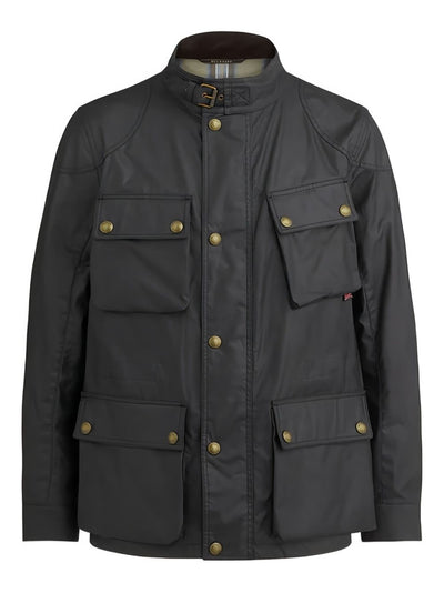 Patch-Pocket Military Jacket