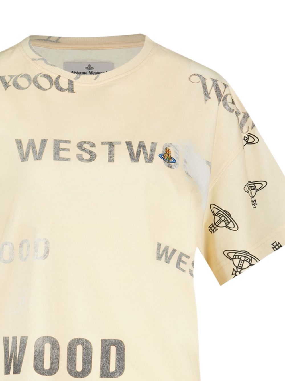 orb-logo cotton shirt