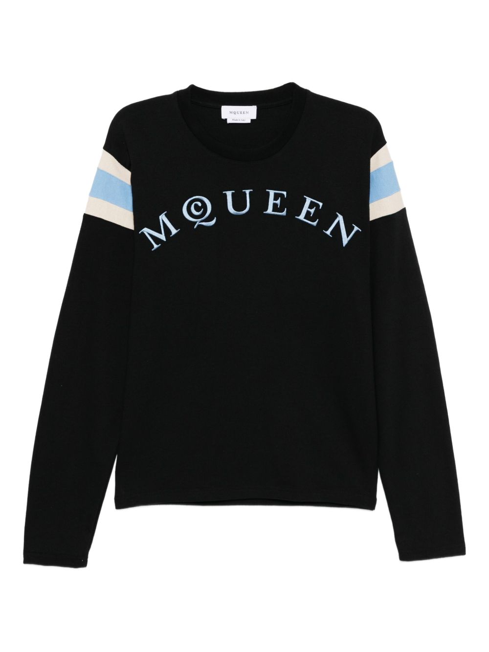 logo-embroidered sweatshirt