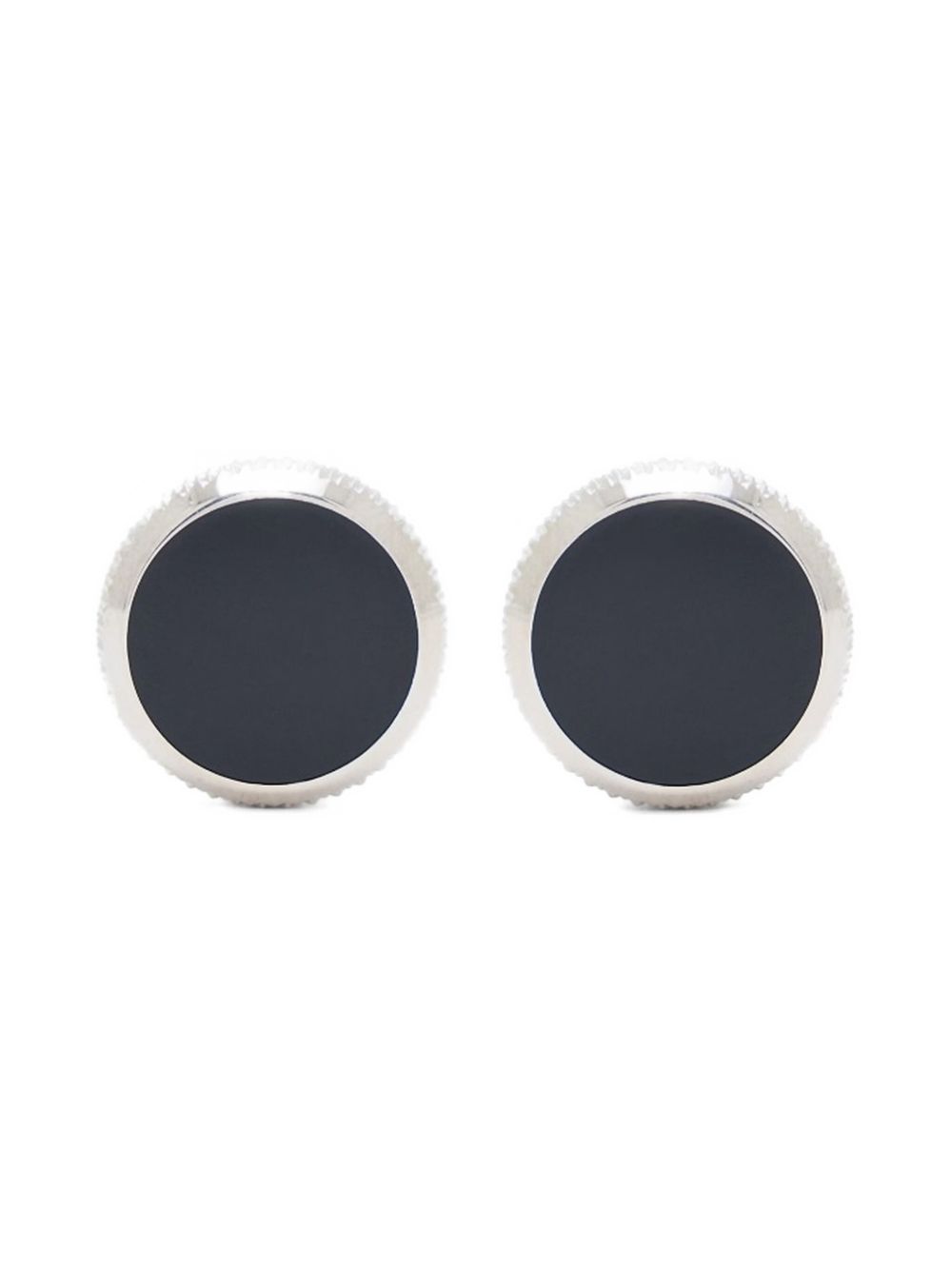 sterling silver onyx cufflinks