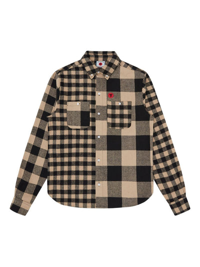Check-Pattern Pocket Shirt