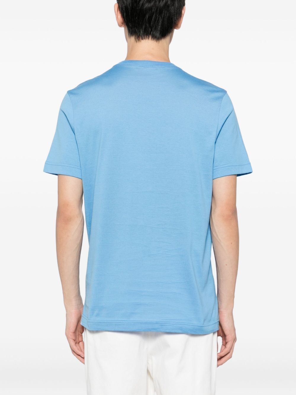 embroidered-logo T-shirt