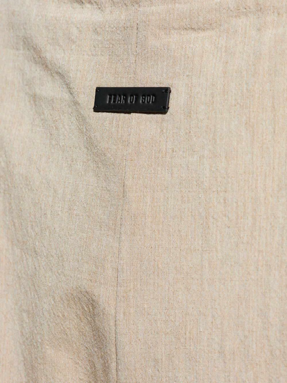 pleat-detailed drawstring trousers