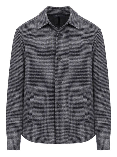 Houndstooth Wool Jacket