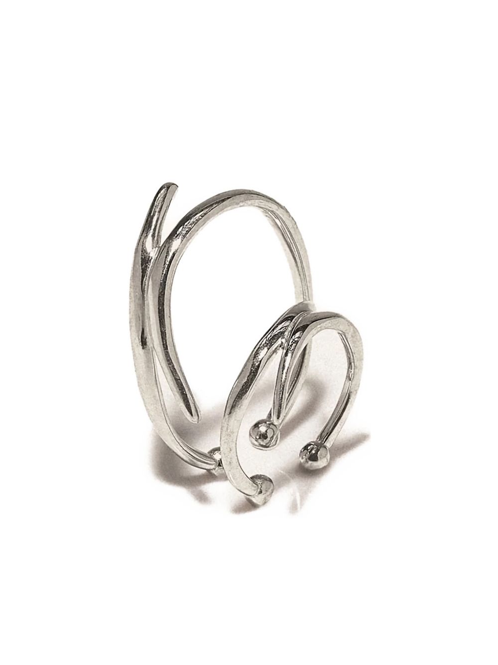 curved-line ear cuffs