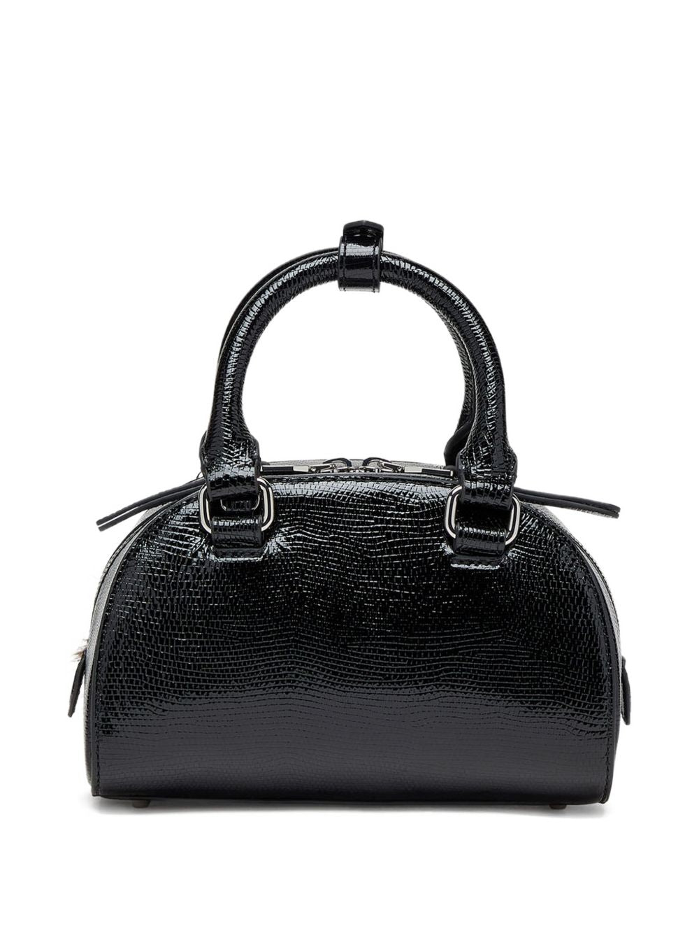 logo-embossed tote bag