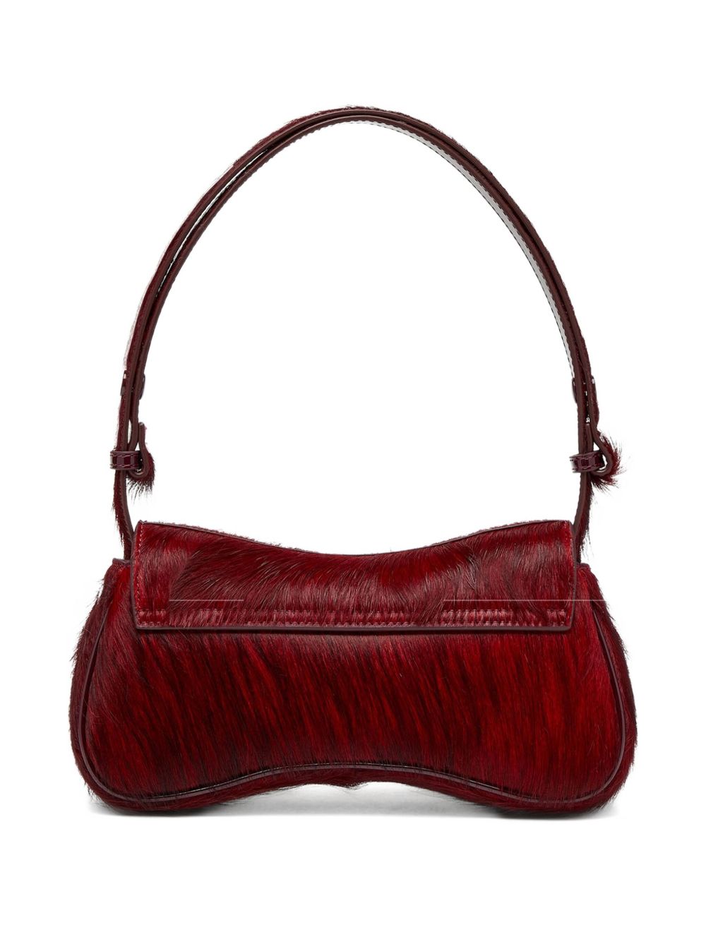 Play calf-leather clutch