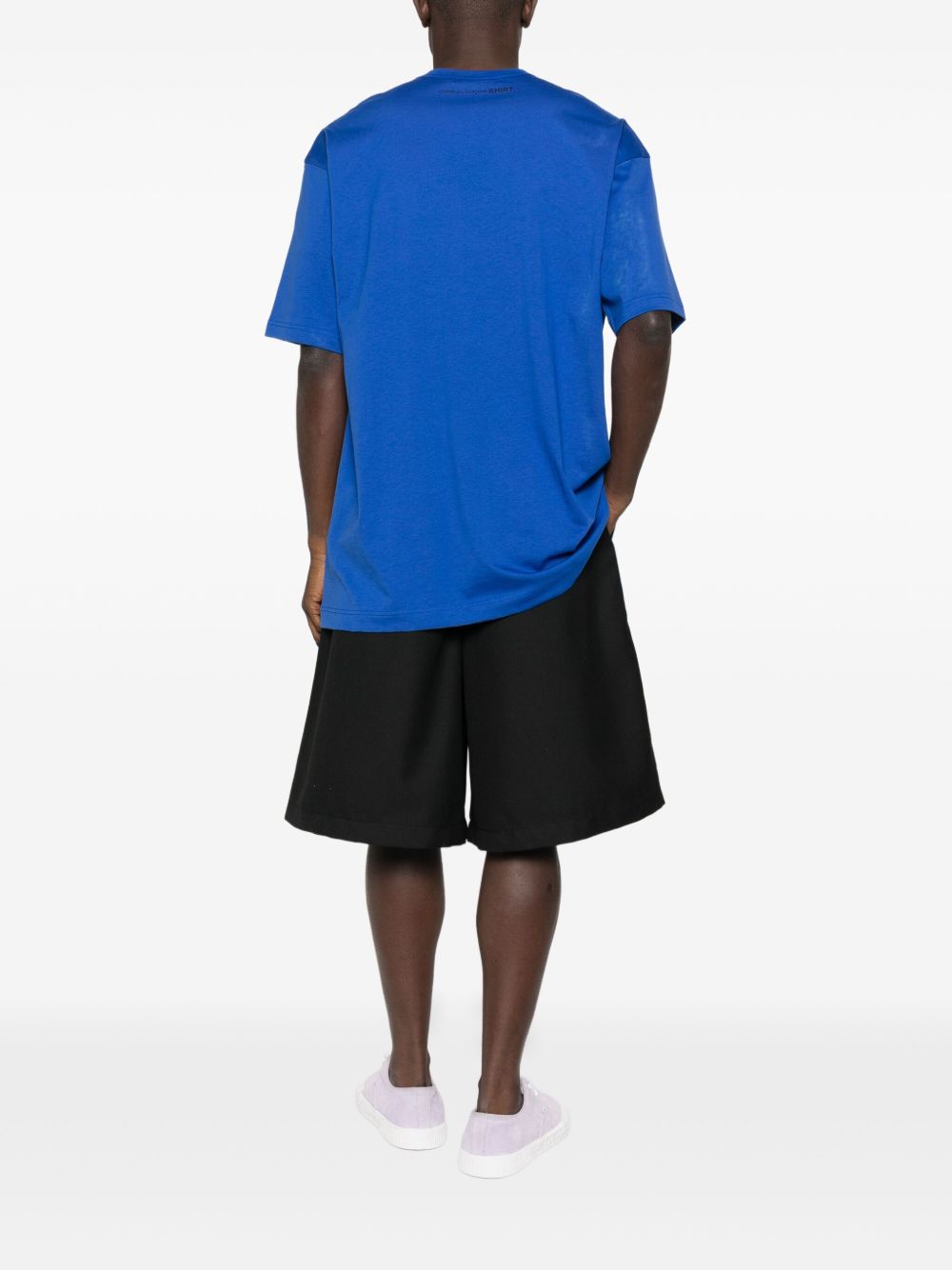 crew-neck short-sleeves T-shirt
